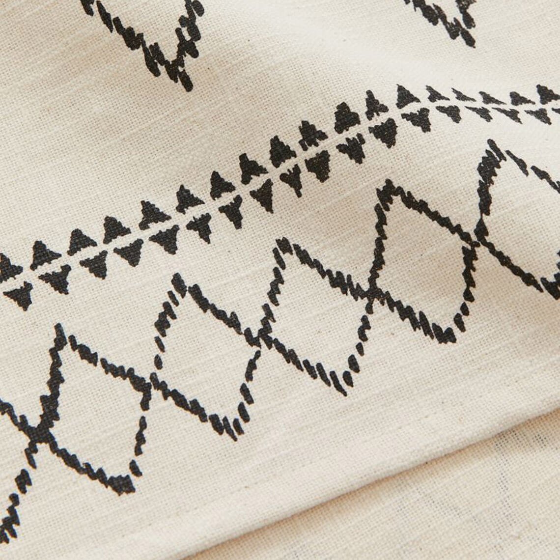 Patterned Cotton Tablecloth - immagine 3